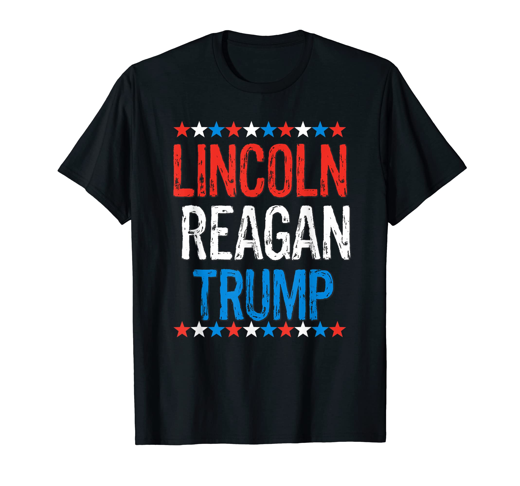 AllTrumpedUpLincoln, Reagan, Trump - Favorite Presidents T-Shirt
