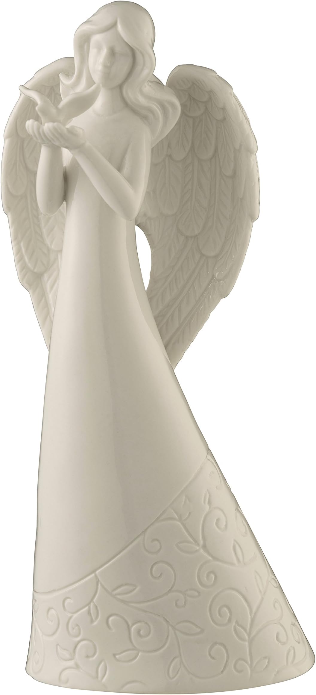 Belleek Living Angel with Dove