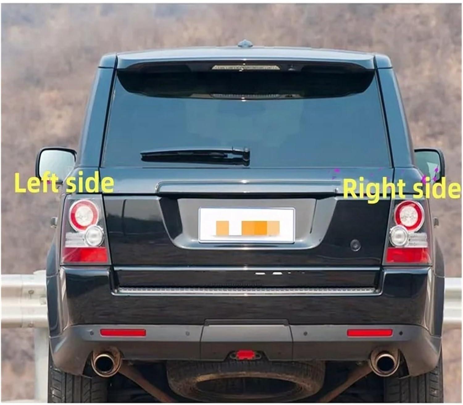 Compatible For Land Rover Range Rover Sport 2010 2011 2012 2013 Rear Taillight Shell Replacement Brake Lights Lens Taillight Glass(Left side)