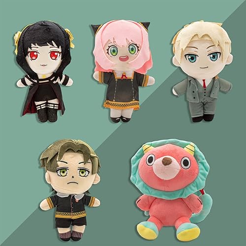 Miniatura 6 de NINJAMO Linda muñeca de peluche Yor Anime Spy Manga Familia Súper Suave Material Felpa 9 pulgadas