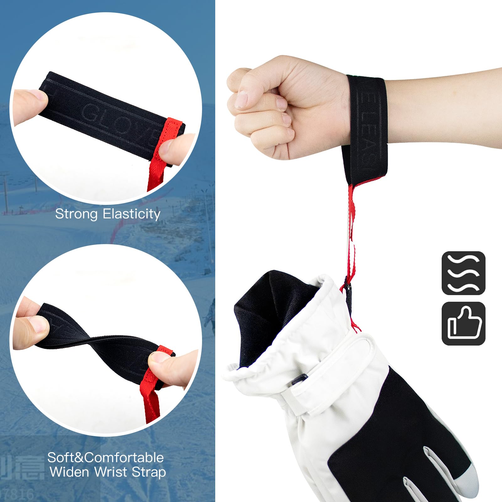 Wieder verwendbarer elastischer verstellbarer Rücken riemen halter für Damen Rut