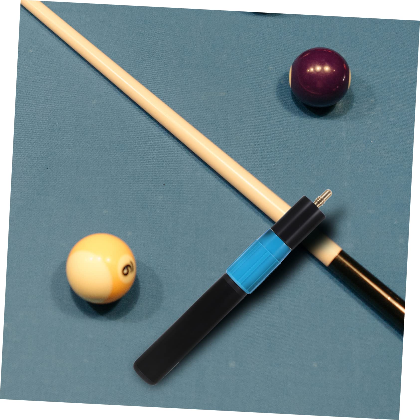 BESPORTBLE Billiard Extender Rod Pool Stick Accessory for Enhanced Grip and Control Lightweight Durable Design for Snooker Players for Professional Use