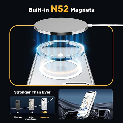 Miniatura 677 de Miracase - Funda diseñada para iPhone 11 con protector de pantalla, funda de goma de silicona líquida, protección total contra caídas y a prueba