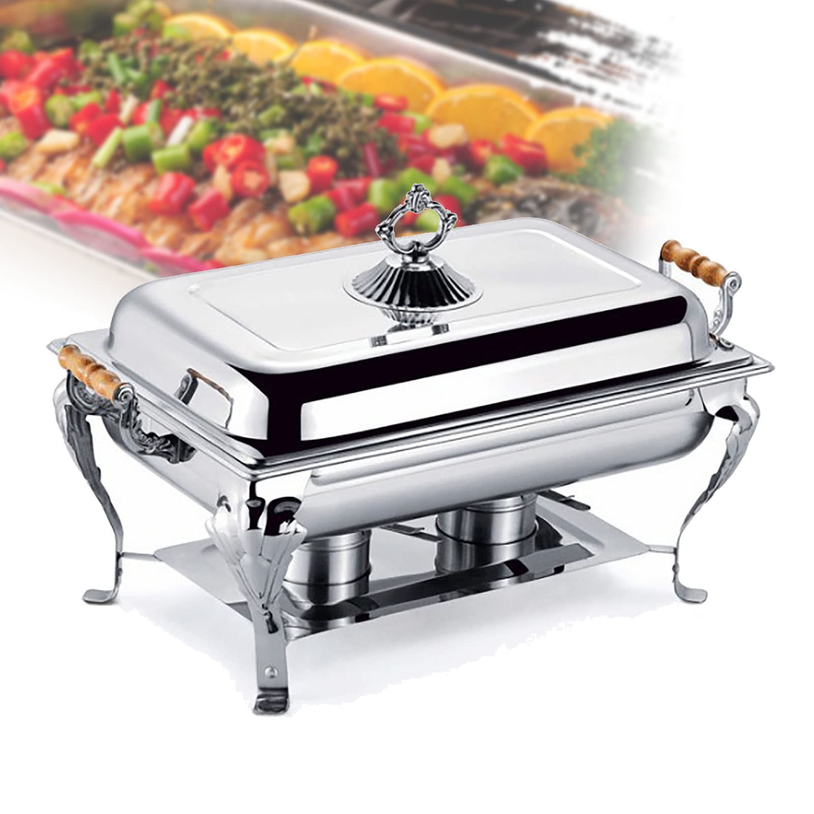Buy Chafing Dish Buffet Set, Stainless Steel Catering Serve Buffet