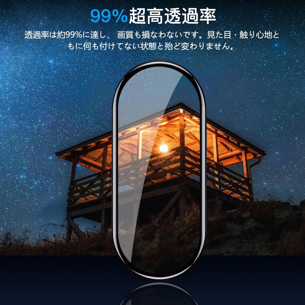 Amazon | 【3枚セット】対応 Xiaomi Smart Band 9 フィルム Xiaomi 