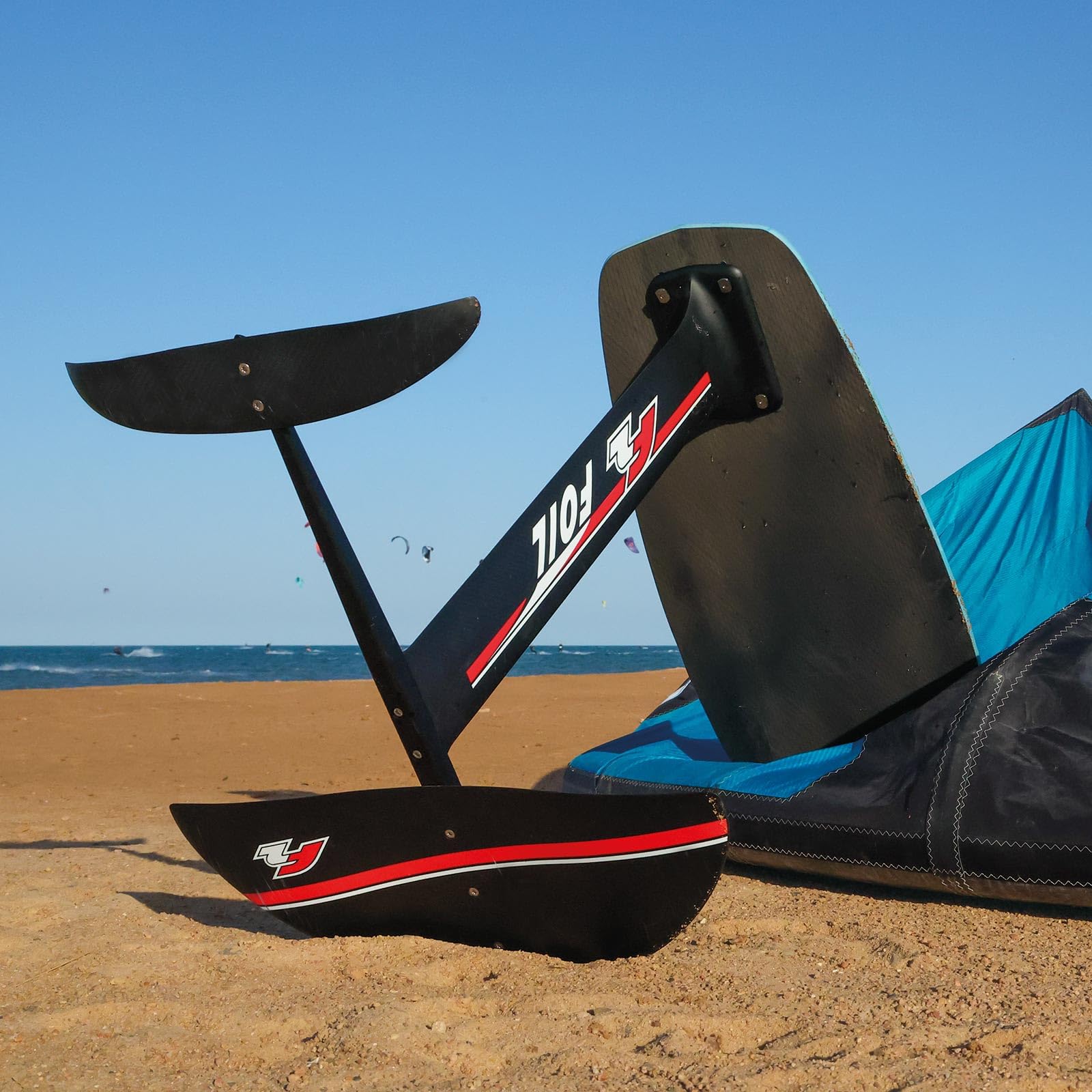 F2 Set Foilboard Ocean Carbon + Kite Foil Alu Carbon Größe wählbar