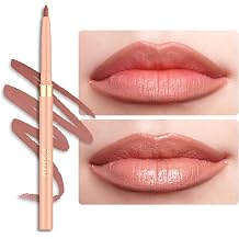 Oulac Waterproof Lipliner Pencil - Smooth and Creamy, Retractable Lip Makeup for Precision Application, Vegan & Cruelty-Free, LL03 Naked Liner