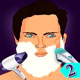 Horas de diversión Drunken Shaving Barber Hair Beauty Salon 2 : The beard cut removal dangerous makeover 2nd episode - Gold