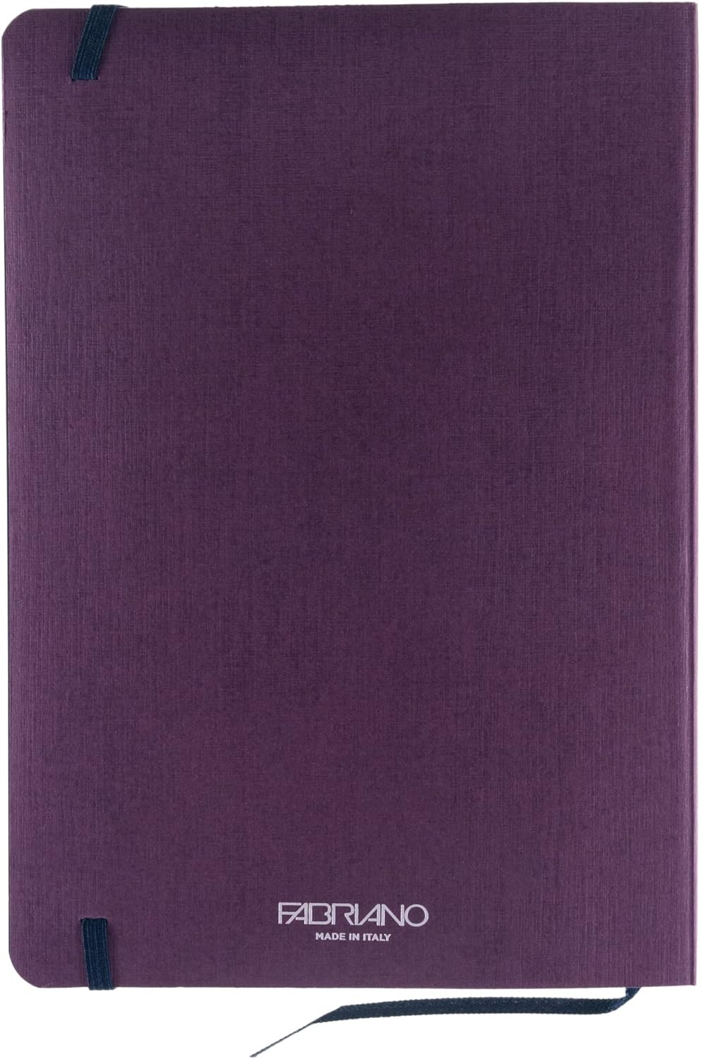 Fabriano Ecoqua Plus Stitch-Bound Notebook, 5.8" x 8.3", A5, Dotted, Wine