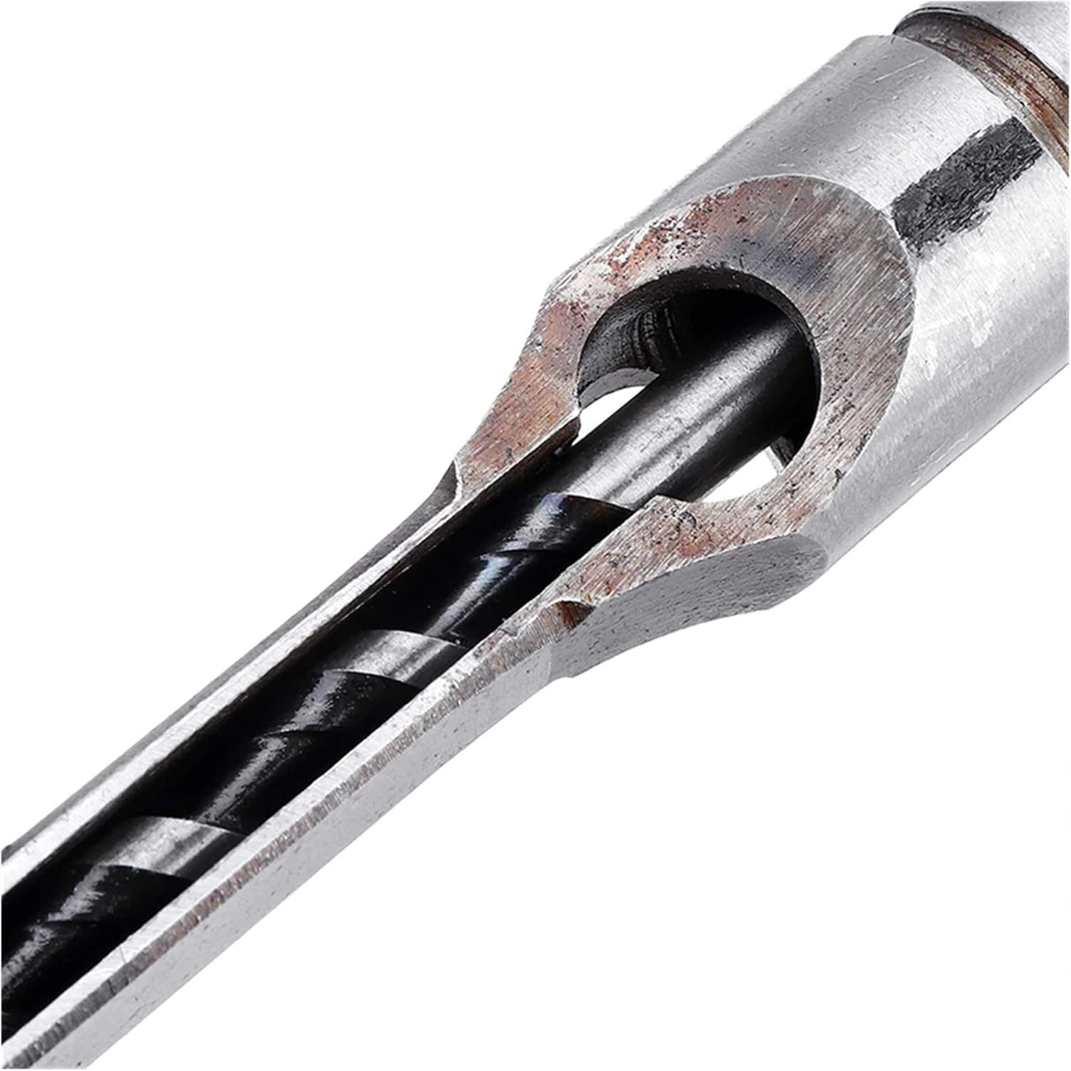 Surface Milling Cutter 6.35/7.94/9.5/12.7mm HSS Twist Drill Bit Woodworking Square Hole Auger Drill Bit Chisel Bit Set (Color : 12.7mm)