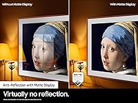 Vista 6 de Samsung Clase de 32 Pulgadas QLED The Frame Serie LS03C, Quantum HDR, Modo Arte, Pantalla Mate Antirreflejo, Soporte de Pared de Ajuste Delgado