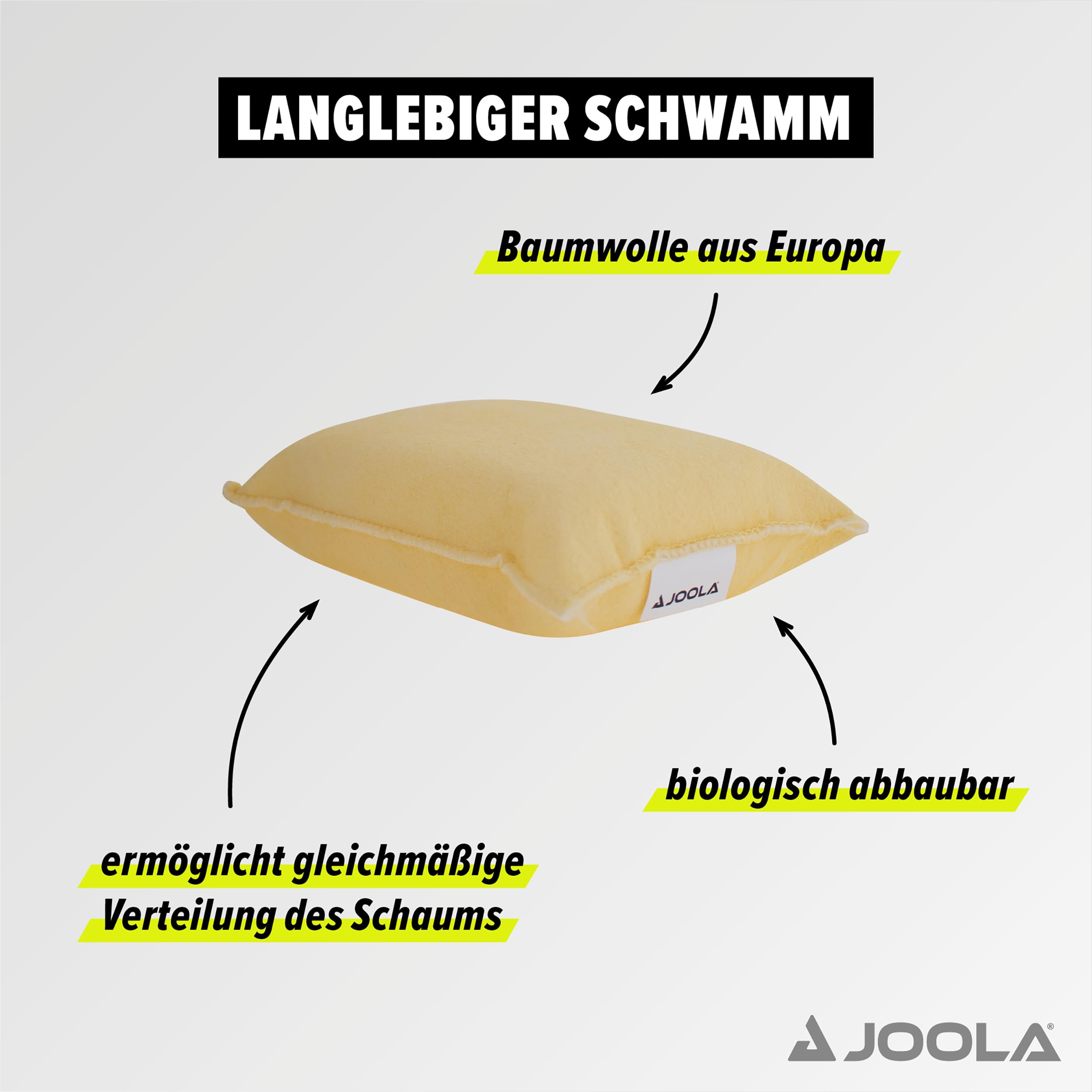 JOOLA zestaw do czyszczenia tenisa stołowego PRO Cleaner środek do czyszczenia i czyszczenia okładzin, przezroczysty, 125 ml