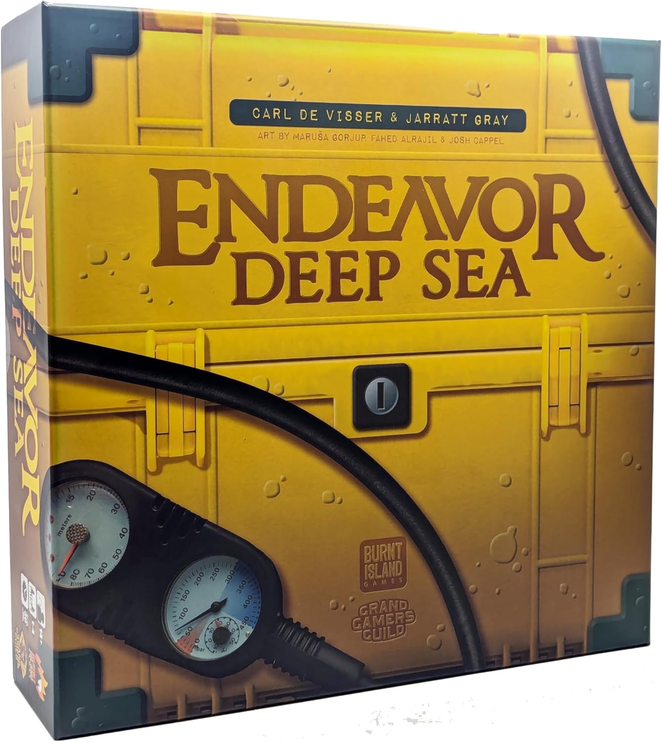 Endeavor: Deep Sea by Burnt Island Games | Underwater Exploration with Resource Management and Solo Mode | Mid-Weight Euro Strategy | 1-4 Players Ages 14+ | 60-90 Minutes