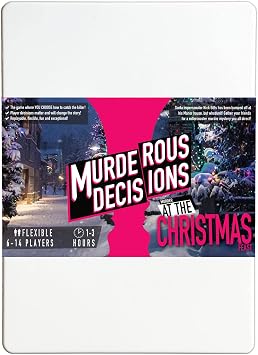 Murder at The Christmas Feast 6-14 Player Murder Mystery Dinner Party Game
