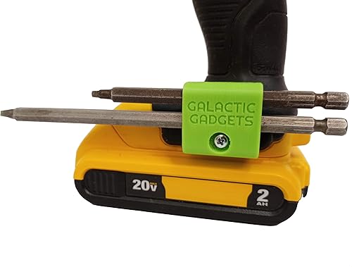 Miniatura 18 de Soporte magnético de broca larga para Dewalt 20V, sostiene de forma segura brocas largas y cortas - Galactic Gadgets (amarillo)