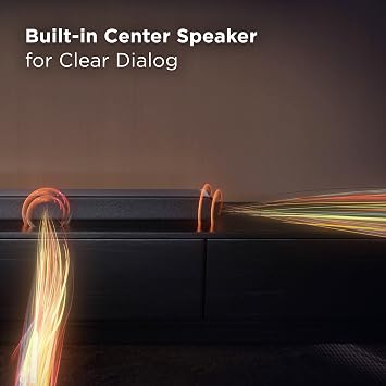 TCL 3.1ch Sound Bar with Wireless Subwoofer (Q6310, 2023 Model), Dolby Audio, DTS Virtual:X, Built-in Center Channel Speaker, Auto Room Calibration, Wall Mount/HDMI Cable Included