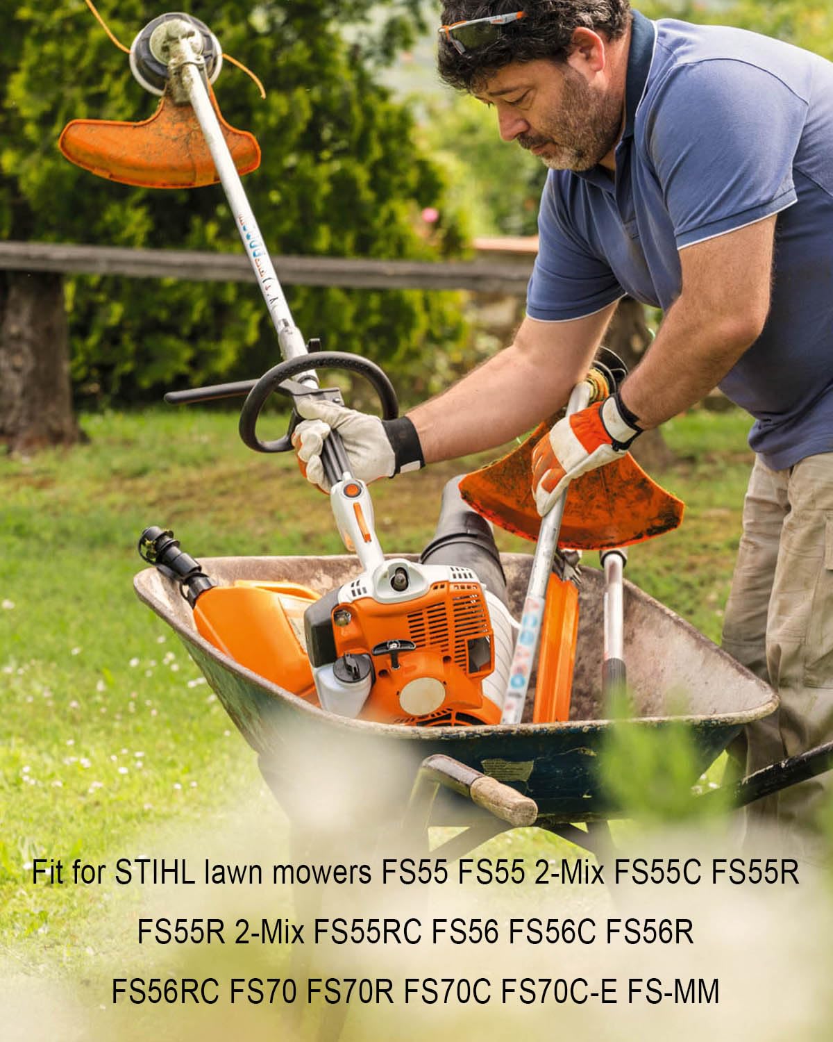 Amazon.com: HUQUZN Gear Head Box Fit for Stihl Brushcutter FS55