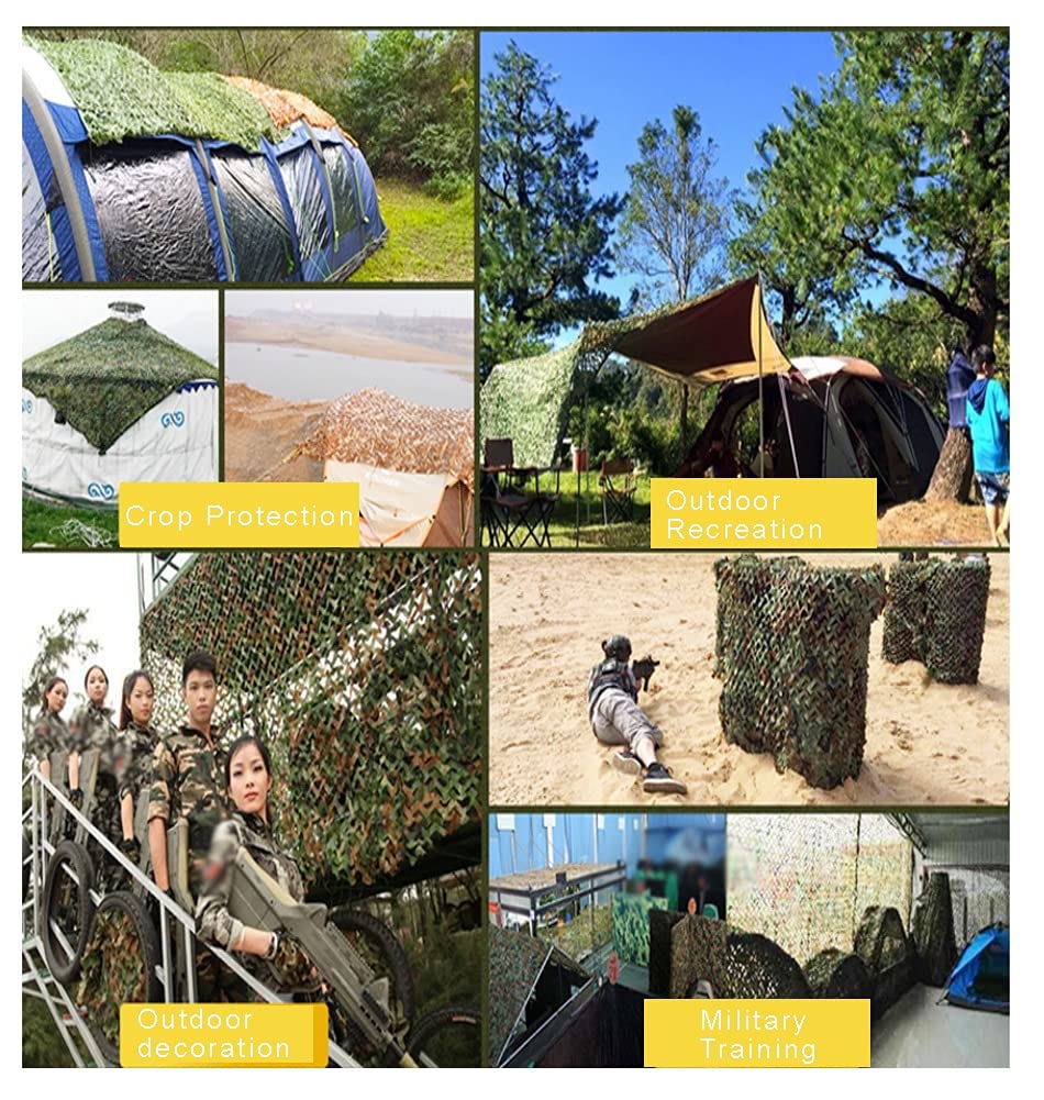 Camouflage Netz Tarnnetz Jagd Tarnung Net Sonnenschutz Woodland Armee Tarnung Net Camouflage Netz Sonnenschutz FüR Jagd MilitäR Dekoration Freizeit Sonnenschutz Tarnung