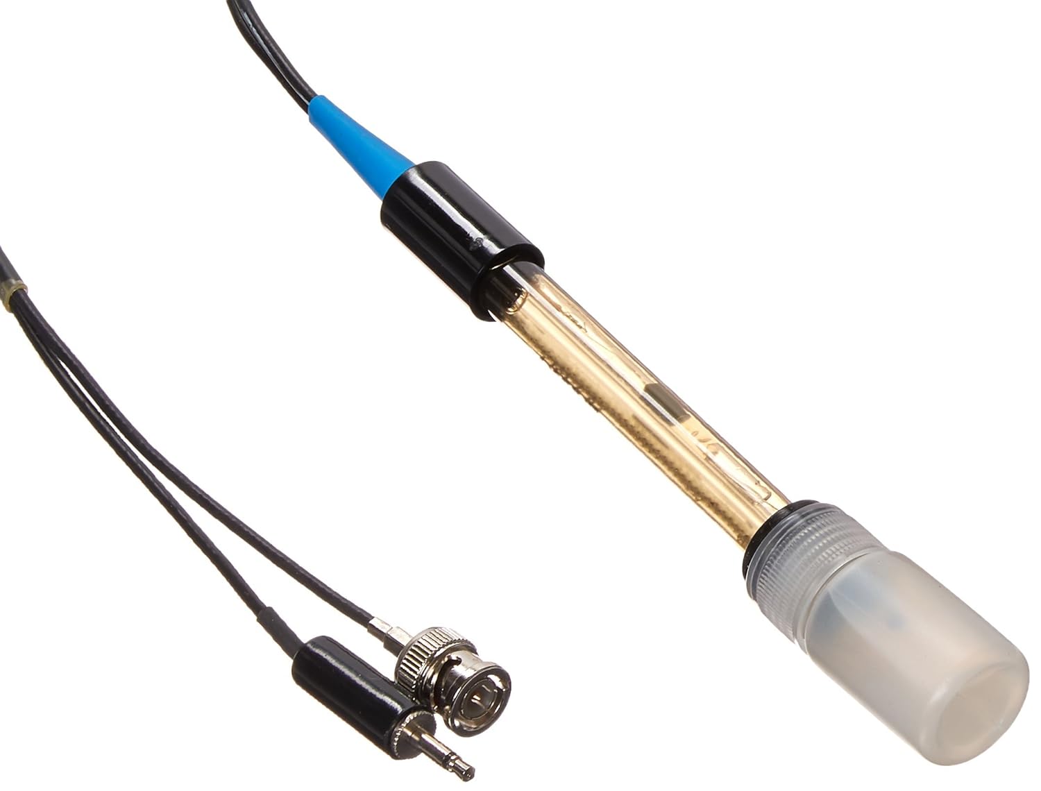 Oakton WD-35801-76 Combination Single-Junction Epoxy Body Gel-Filled pH Electrode, All-in-One, 12 mm, 0-14 pH Range