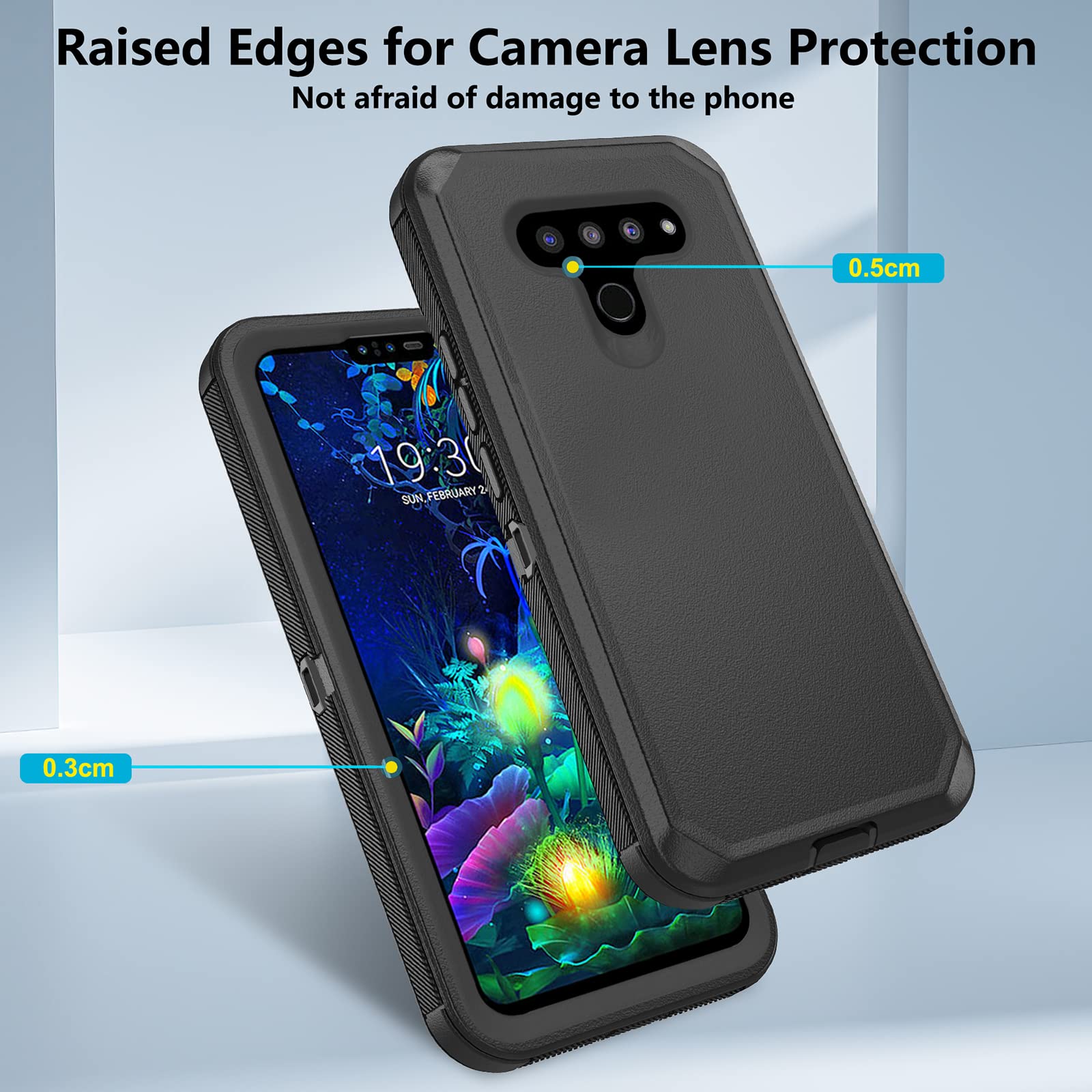 Auroras For LG V50 ThinQ Case Ultra Thin Back Matte With Magnetic Attraction Ring Cover For LG Velvet 5g Soft Case I191891270 - View #2