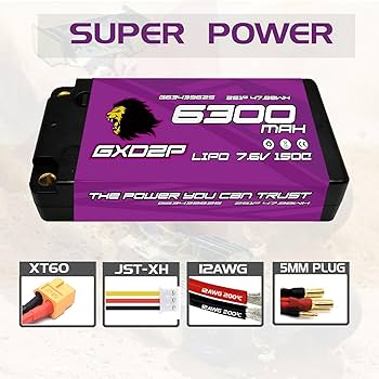 リポバッテリーセット 2 ユニット Zeee リポバッテリー 4S 7000mAh 6S 14.8V 22.2V