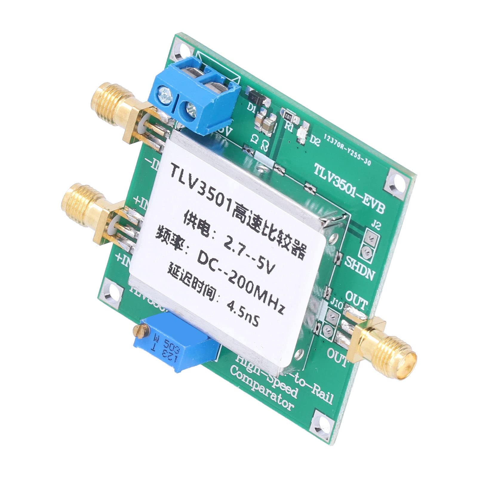ViaGasaFamido Szybki Komparator, moduł Cyfrowy PCB do TLV3501, Kontrola Szerokiego Napięcia do zastosowań w Miernikach Częstotliwości