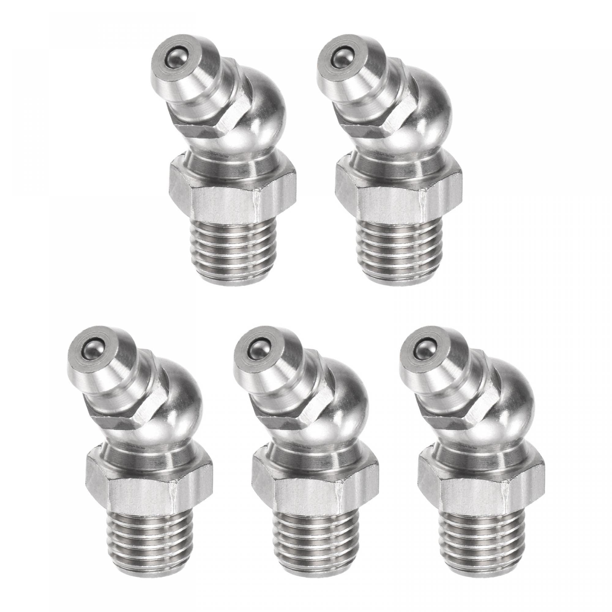 Raccord de graisse M8x1mm en inox 201 haute résistance contre la corrosion
