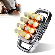 16 Head Massage Gun, 【2026 Upgrade】 12V Motor 60kg Deep Tissue Percussion Massager, 30 Intensity Levels & 3 Smart Modes Multi-Head Back Massager for Legs,Back,Arms,Waist Pain Relief