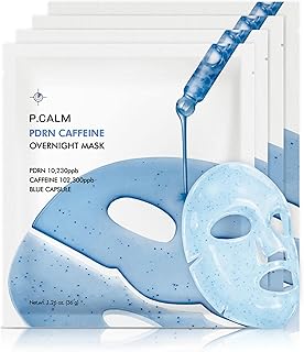 P.CALM PDRN - Mascarilla nocturna con cafeína...