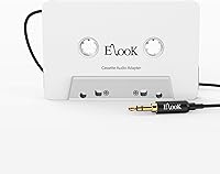 Vista 7 de Elook Kit de adaptador auxiliar de casete para coche, incluye un smartphone a adaptador de conector de auriculares de 0.138 in, color negro