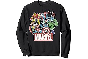 Avengers Retro Comic Vintage Sweatshirt