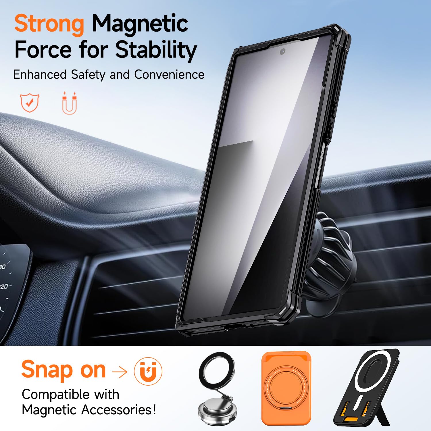 Custodia Stand Per Samsung Galaxy Z Fold 8 Ultra, Cerniera Cover PC