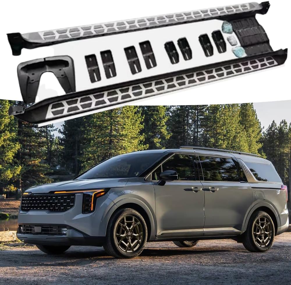 2pcs Running Board nerf bar fits for kia Carnival 2022-2026 Side Steps Running Boards Side Steps (2)