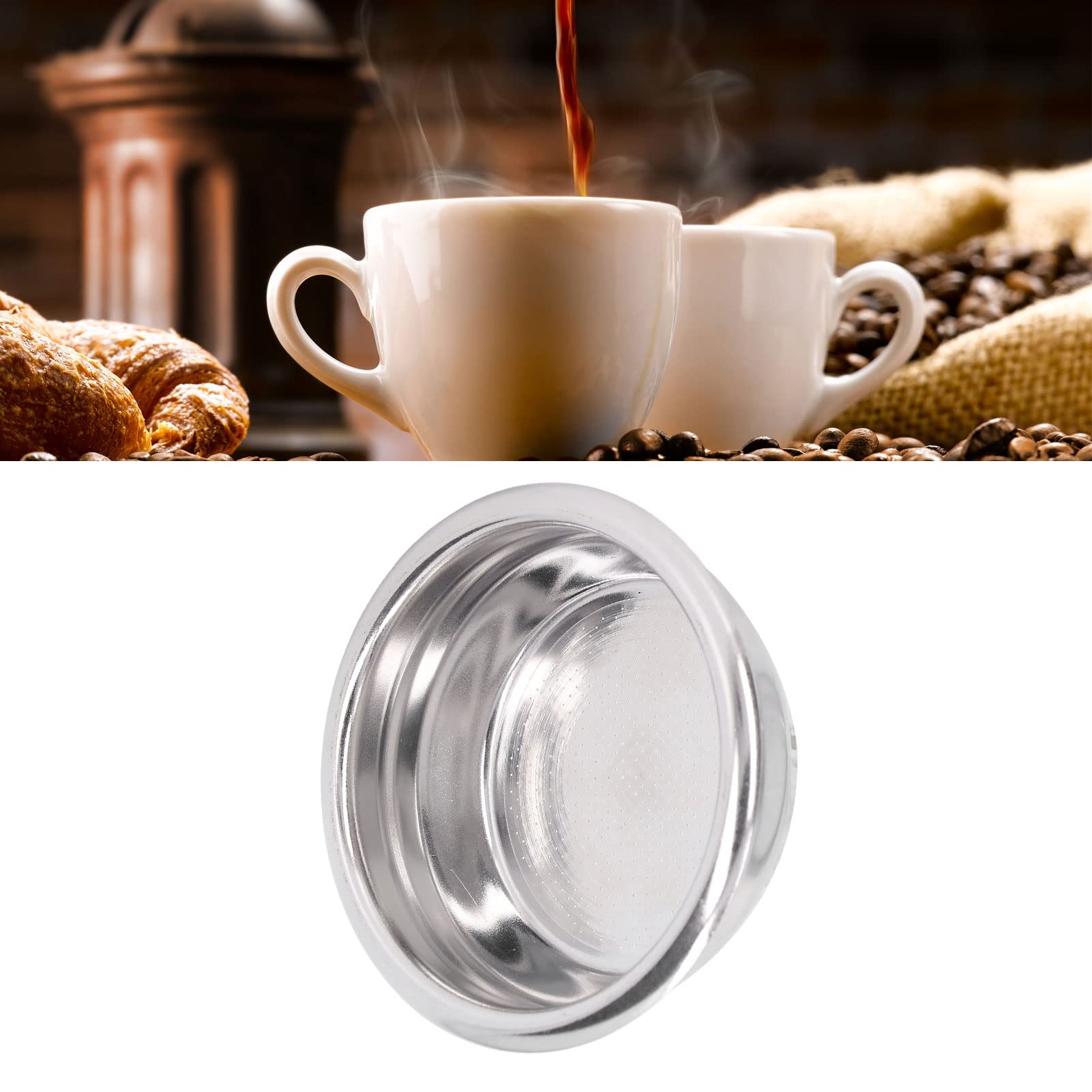 HAILASRE Capsule de café réutilisable compatible avec la machine Nes-presso OriginalLine en acier inoxydable rechargeable Nes Presso Filtre à dosettes de café avec tamper et cuillère HAILASRE Capsule de café réutilisable compatible avec la machine Nes-presso OriginalLine en acier inoxydable rechargeable Nes Presso Filtre à dosettes de café avec tamper et cuillère