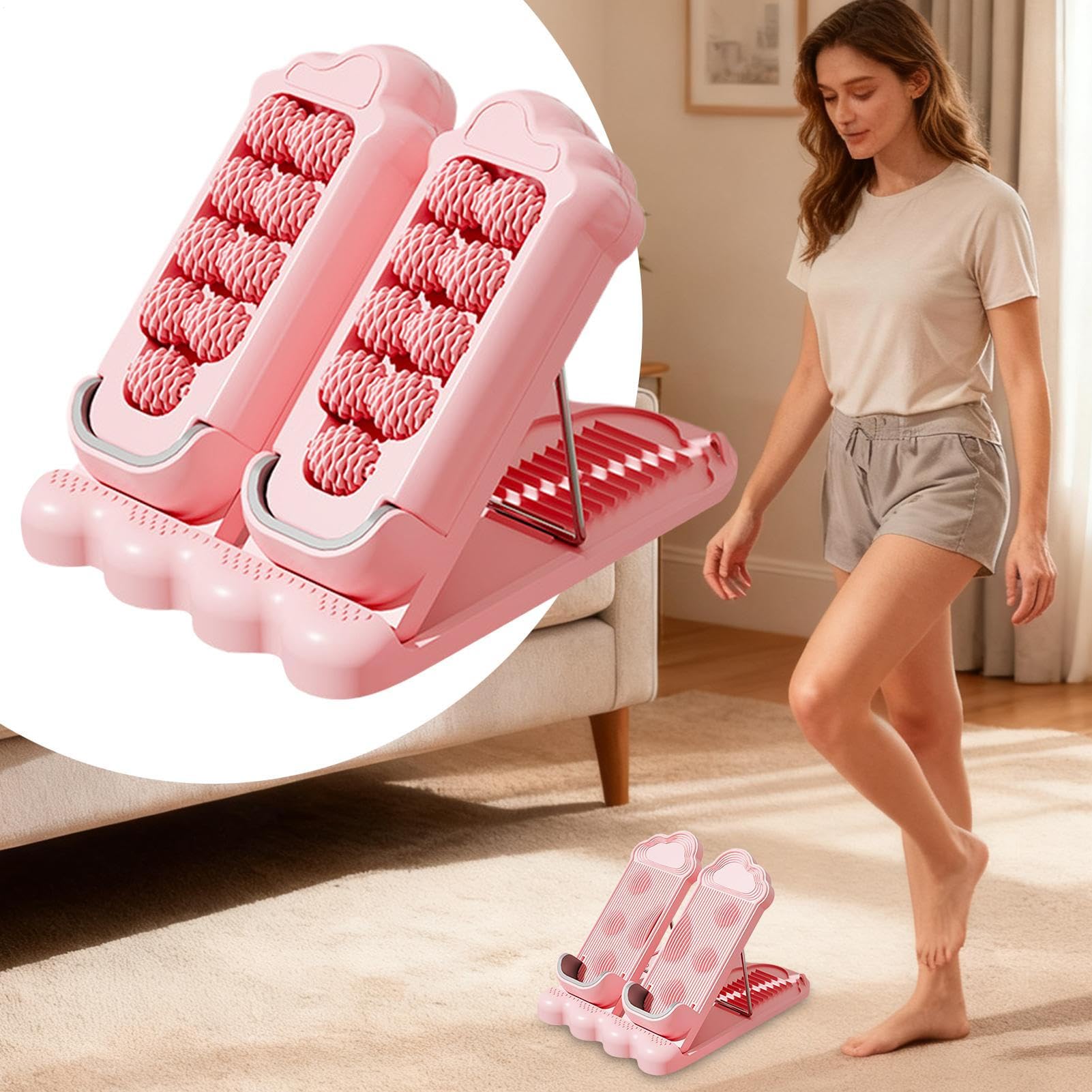 Masajeador De Pies Herramienta de Masaje Ajustable | Masajeador De Pies Con Rodillo Para Plantar Para Hombres Mujeres Papá Padres Mamá Esposo Esposa Hija Amigo Cumpleaños