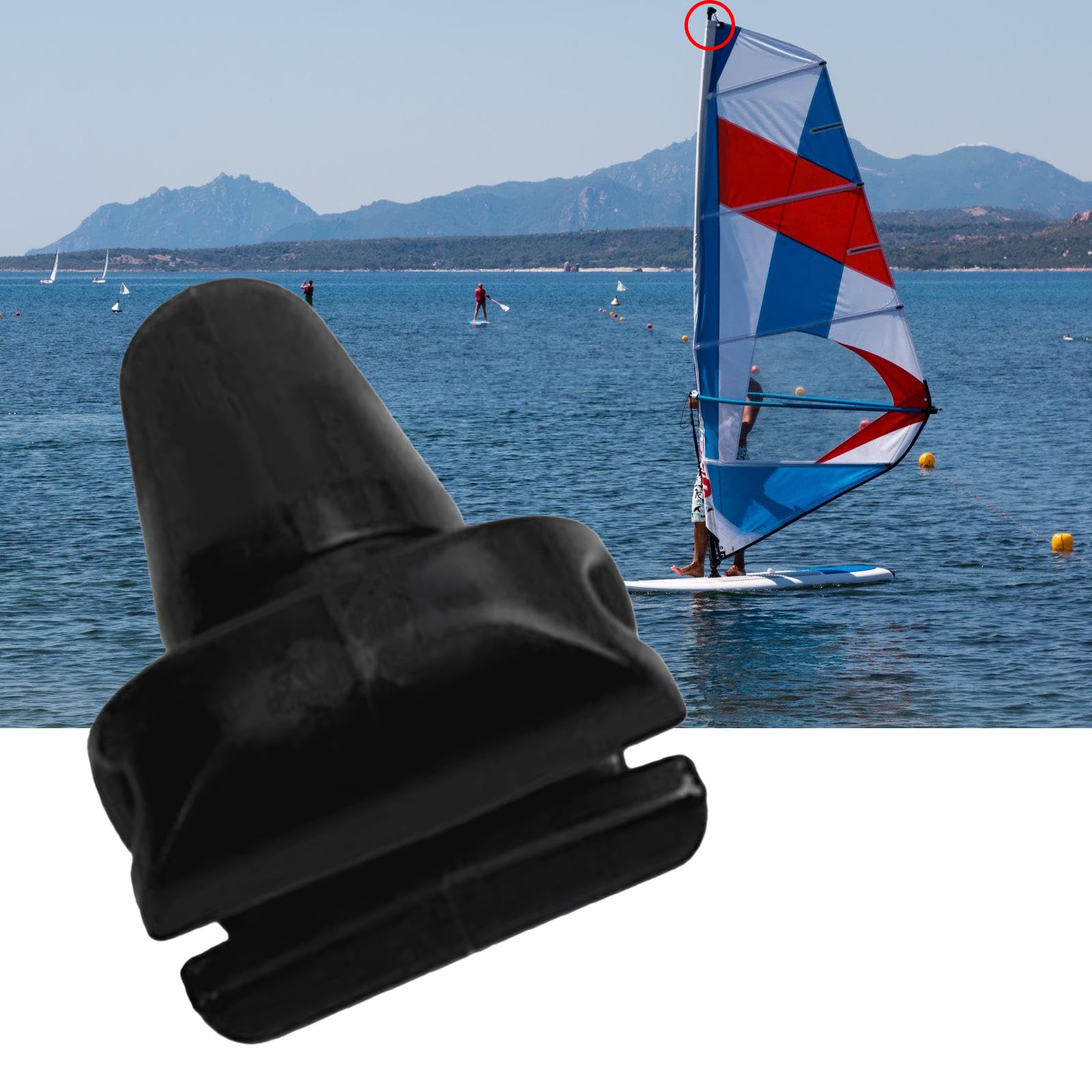 Mât léger Prise d'entrée supérieure universelle pour planche à voile