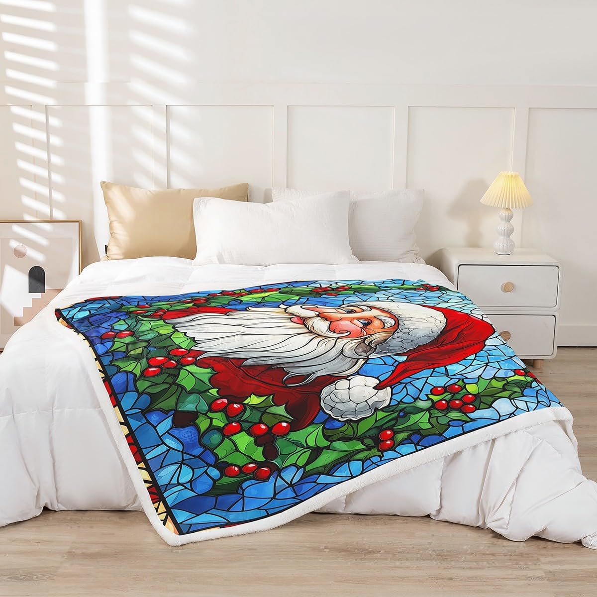 Flying Phoenix Kids Throw Blanket,American Phenix Western Birds Bed Blanket for Boys Girls,Geometric Abstract Patchwork Fleece Blanket,Red Brown Retro Fuzzy Blanket,40 x 50 Inches