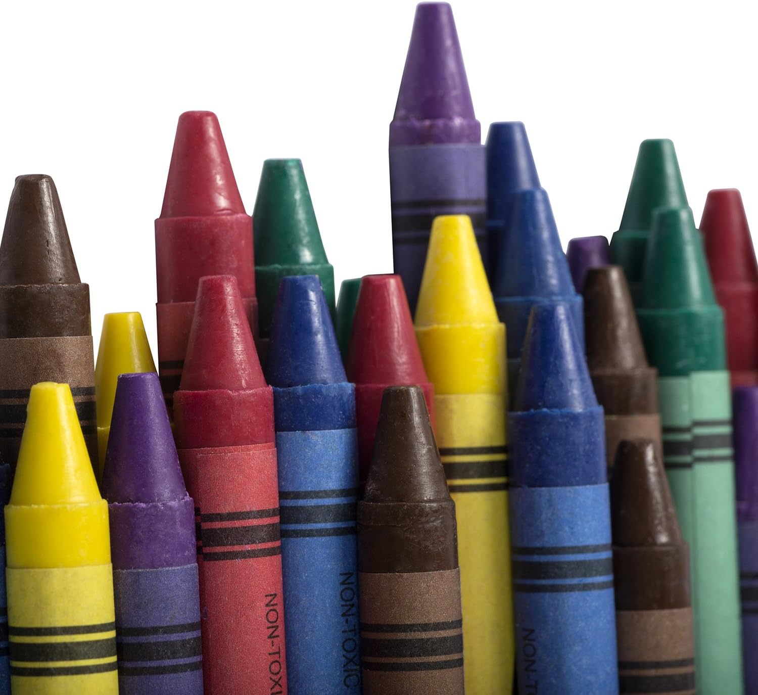 AmerCareRoyal NonToxic Crayons for Kids, 4Pack