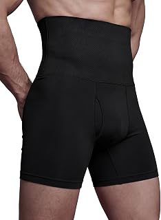 DAMENSCH Men’s Compression Shapewear Trunk, Comfortable Stretchy Body Shaper, Posture Correcting Tummy Tucker, Breathable ... Price In India