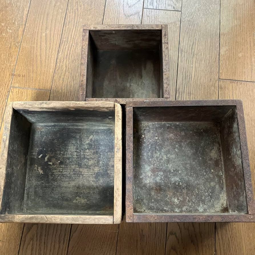 春画 アンティーク 枡　骨董　酒器 Yahoo!オークション - 84 春画 入れ子升 酒器 盃 杯 / 遊興枡盃