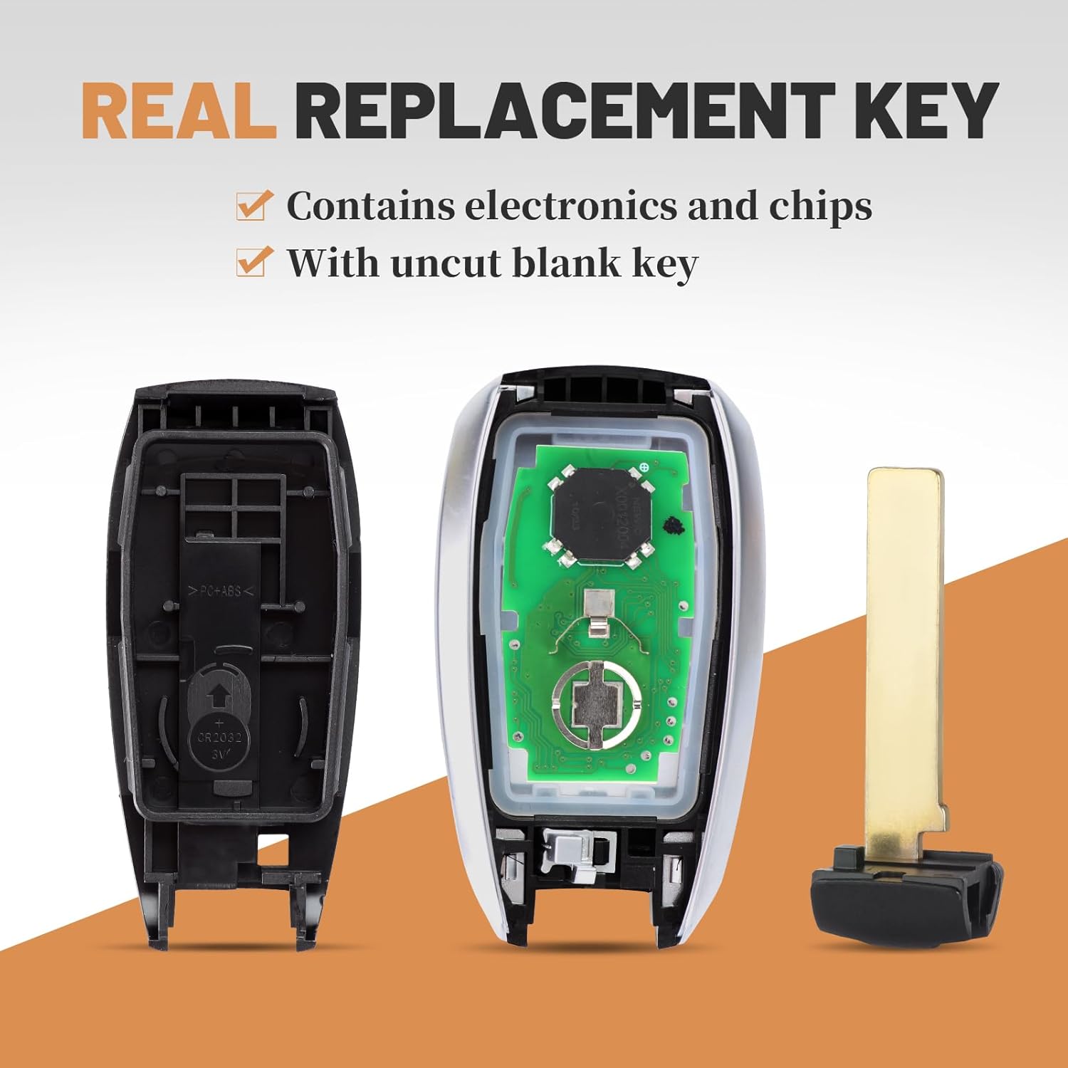 Keyecu Replacement Key Fob for Subaru Forester Impreza Legacy Outback WRX STI 2015-2018 Keyless Entry Remote Control HYQ14AHC 231451-5801