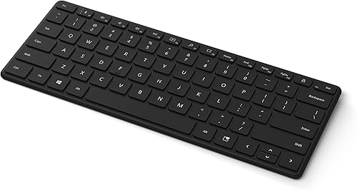 Miniatura 1 de Teclado Microsoft compacto de diseño, negro mate