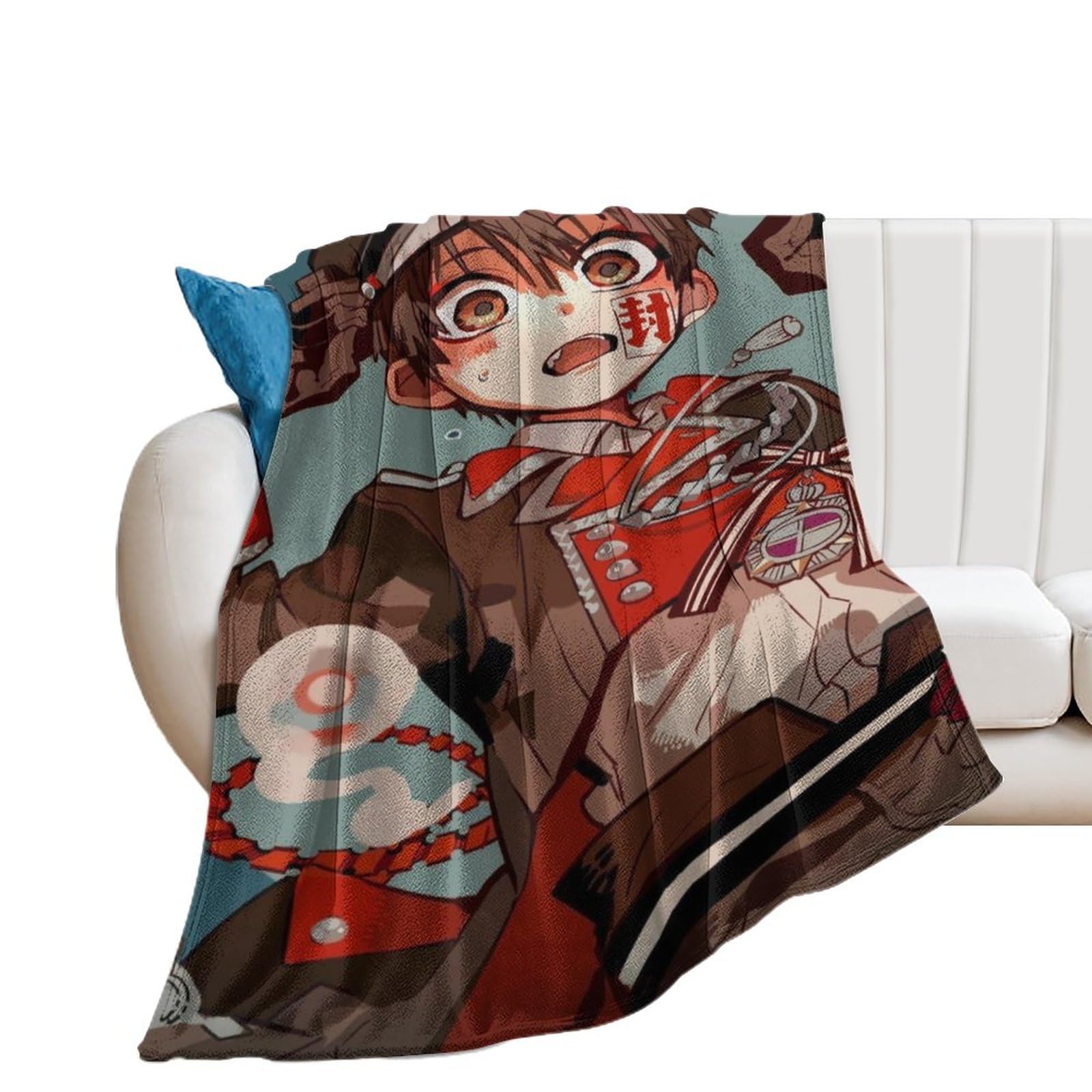 Amazon｜地縛少年花子くん ブランケット シングル 夏用 軽量 薄手 四季