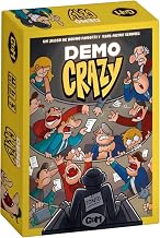 GDM Games Demo Crazy | Strategy, Negotiation & Bluffing Board Game | Party Game for Adults | 4-10 Players | +16 Years | 45-90 Minutes