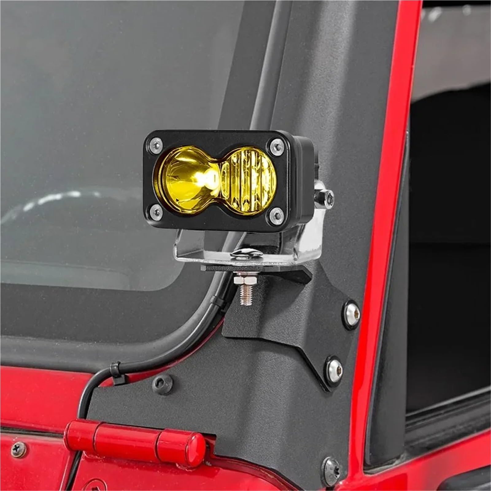 LED Fendinebbia Faro Da 3 Pollici Faretto Bianco/giallo Flood Led Pod Combo Per Camioncino Per Moto Suv 4X4 Faro Moto