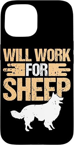 Miniatura 10 de iPhone 13 Pro Will Work For Sheep Border Collie Design For Collie Owner Case