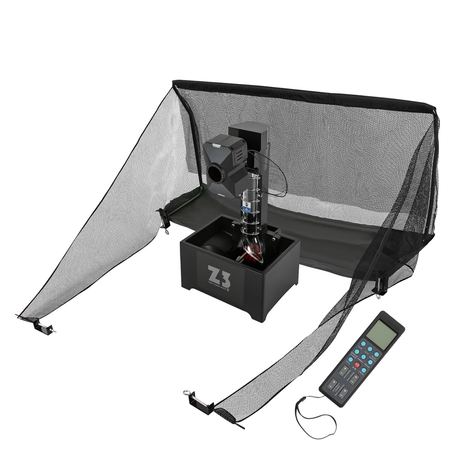 Máquina de Tenis de Mesa Automática 100 Bolas 10 Modos Programables 35-90 Bolas/Min con Mando a Distancia