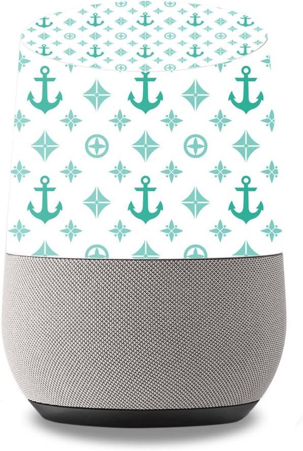 MightySkins Skin Compatible with Google Home wrap Cover Sticker Skins Teal Designer