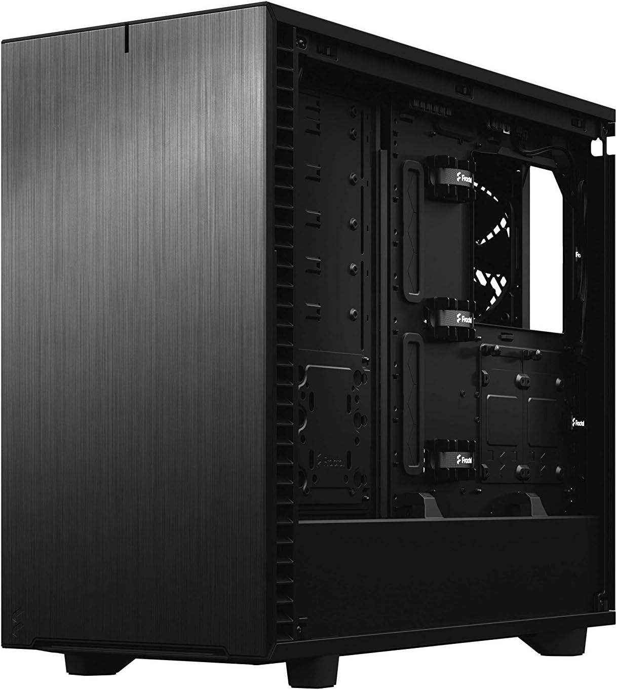 Fractal Design Define 7 Black Solid Brushed Aluminum/Steel E-ATX Silent Modular Mid Tower Computer Case