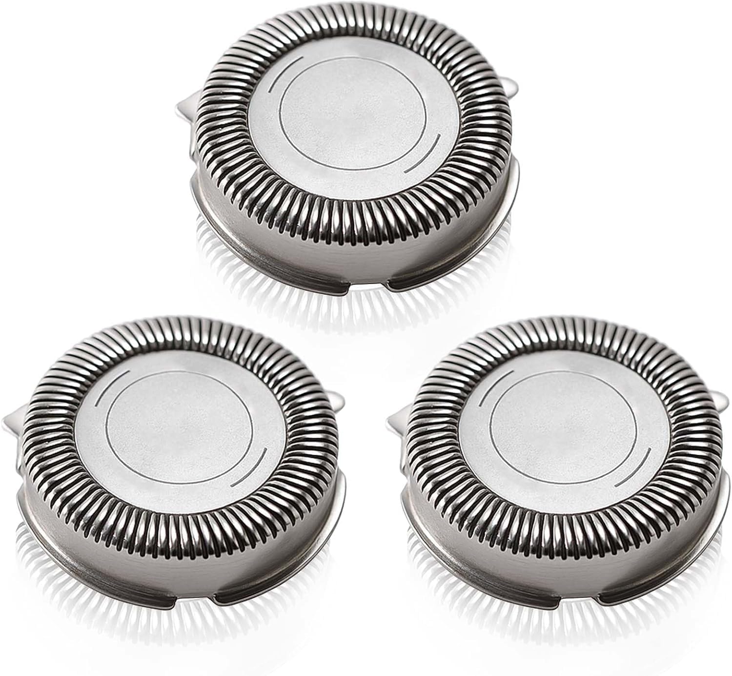 SH30/SH50 Cabezales de Recambio 3 Piezas Cabezal de Afeitado para Philips Series 5000/3000/1000/2000, Cabezales de Repuesto para Philips S300/S500/S5000/XZ580/XZ5810/S1010 - Sistema de Rotación 360°